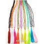 all color crystal beads necklaces pendant collections fashion